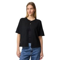жилетка,мъжки,пуловери,дамски,пуловери,pieces,bree,cardigan,black,(black)