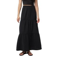 пола,дамски,поли,и,рокли,pieces,sikka,long,skirt,black,(black)