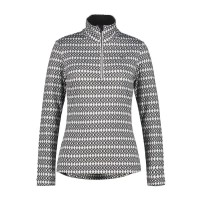 блуза,дамски,пуловери,дамски,плетени,дрехи,luhta,peuratunturi,l,half,zip,sweater,grey,(silver)