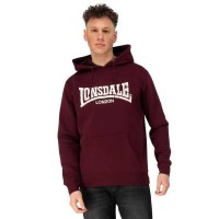 суичър,мъжки,пуловери,lonsdale,wolterton,hoodie,oxblood,ecru,(red)