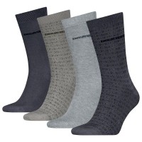 чорапи,мъжки,чорапи,calvin,klein,701235980,socks,4,pairs,grey,combo