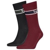 чорапи,мъжки,чорапи,levi´s,®,701235800,socks,2,pairs,red,black