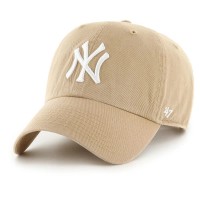 юношеска,шапка,всички,шапки,47,mlb,new,york,yankees,clean,up,w,no,loop,label,junior,cap,beige,(khaki)