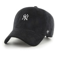 шапка,всички,шапки,47,mlb,new,york,yankees,cord,base,runner,clean,up,cap,black,(black)