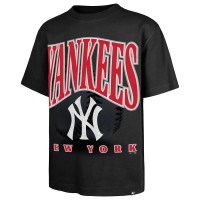 тениска,мъжки,тениски,47,mlb,new,york,yankees,power,shot,foundation,short,sleeve,t,shirt,black,(black)