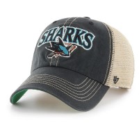 шапка,всички,шапки,47,nhl,san,jose,sharks,tuscaloosa,clean,up,cap,vintage,black,(black)