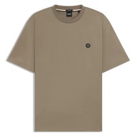 тениска,мъжки,тениски,boss,c,taut,10263030,short,sleeve,t,shirt,open,brown,(brown)
