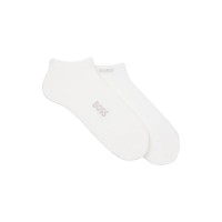чорапи,мъжки,чорапи,boss,logo,bamboo,10270348,01,socks,2,pairs,white,(white)