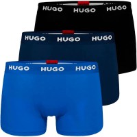 боксерки,мъжко,бельо,hugo,50532611,trunk,boxers,3,units,blue,black,(996,open,miscellaneous)