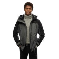 палто,мъжки,якета,superdry,textured,ultimate,windbreaker,coat,grey,(grey,marl)