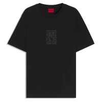тениска,мъжки,тениски,дамски,тениски,hugo,dadso,10272987,01,t,shirt,black,(black)