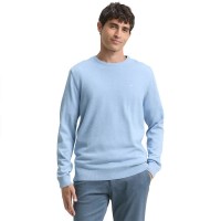 блуза,мъжки,пуловери,дамски,пуловери,tom,tailor,simple,knitted,sweater,blue,(daylight,blue,melange)