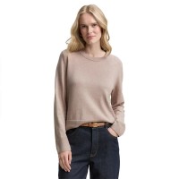 блуза,дамски,пуловери,дамски,плетени,дрехи,tom,tailor,1048341,sweater,soft,taupe,melange