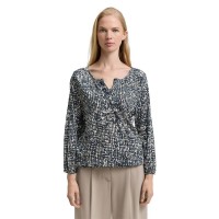 тениска,мъжки,тениски,дамски,тениски,tom,tailor,1047731,3,4,sleeve,t,shirt,grey,(navy,abstract,dot,design)