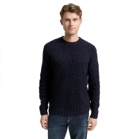 блуза,мъжки,пуловери,дамски,пуловери,tom,tailor,1048712,sweater,blue,(navy,melange,multi,neps)