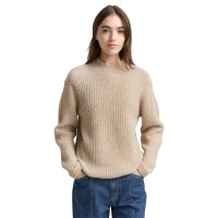 блуза,мъжки,пуловери,дамски,пуловери,tom,tailor,1049071,sweater,beige,(cosy,beige,melange)