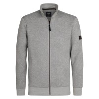 блуза,мъжки,пуловери,petrol,industries,m,3050,swc315,full,zip,sweatshirt,grey,(light,grey,melee)