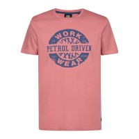 тениска,мъжки,тениски,petrol,industries,m,3050,tsr132,short,sleeve,t,shirt,red,brick,(pink)