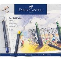канцеларски,принадлежности,faber,castell,114724,metallic,goldfaber,pencil,case,24,units,multicolor