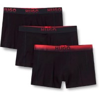 боксерки,мъжко,бельо,hugo,spray,10274463,01,boxers,3,units,black,(black,001)