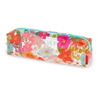 канцеларски,принадлежности,legami,flowers,pencil,case,transparent