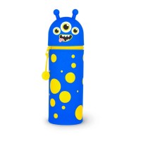 канцеларски,принадлежности,legami,kawaii,monster,pencil,case,blue,(multicolor)
