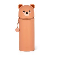 канцеларски,принадлежности,legami,kawaii,teddy,bear,pencil,case,orange,(multicolor)