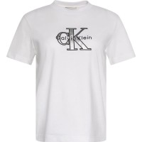 тениска,мъжки,тениски,дамски,тениски,calvin,klein,jeans,lv047e819g,short,sleeve,t,shirt,white,(brilliant,white)