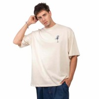 тениска,мъжки,тениски,kaotiko,cheers,darling,short,sleeve,t,shirt,ivory,(white)