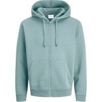 блуза,мъжки,пуловери,jack,&,jones,bradley,full,zip,sweatshirt,green,(mineral,blue)