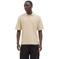 мъжки,блузи,с,яка,jack,&,jones,kinsley,short,sleeve,polo,silver,lining,(beige)