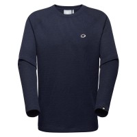тениска,мъжки,тениски,mammut,waffle,long,sleeve,t,shirt,marine,(blue)