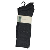 чорапи,мъжки,чорапи,gant,soft,socks,3,pairs,black,(charcoal,melange)