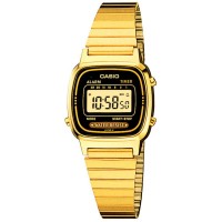 часовник,часовници,casio,la670,retro,vintage,woman,watch,golden,(yellow,gold,lcd,black)