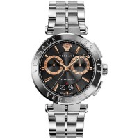 часовник,часовници,versace,ve1d02423,watch,silver,grey,metal,black,rose,gold,(silver)