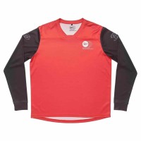 блуза,с,дълъг,ръкав,мъжки,тениски,дамски,тениски,fuel,motorcycles,endurage,long,sleeve,jersey,red,(black,red)