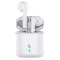 слушалки,слушалки,celly,pulse,sound,wireless,earphones,white