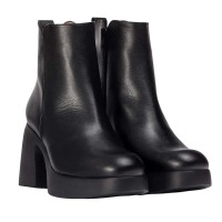 дамски,боти,мъжки,боти,wonders,lady,81,heel,booties,black,(black)