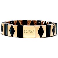 бижутерия,ops,objects,joy,12mm,bracelet,golden,(black,gold)