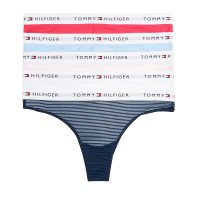 дамско,бельо,дамски,бикини,и,танкини,tommy,hilfiger,uw0uw05932,thong,5,units,light,pink,fuchsia,white,blue,navy,(multicolor)