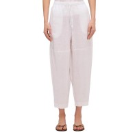 панталони,мъжки,панталони,дамски,панталони,sundek,linen,with,adjustable,elasticated,waistband,pants,white,(white)