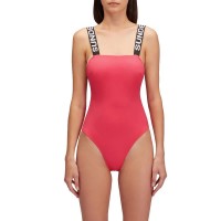 бански,костюм,дамски,бански,костюми,sundek,marylin,logo,elastic,one,piece,swimsuit,pink,(pitaya)