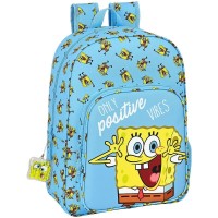 куфари,safta,612191180,bob,esponja,positive,vibes,14l,42,cm,wheeled,backpack,blue