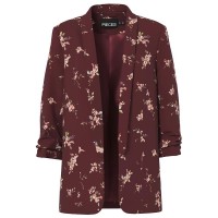 сако,дамски,сака,pieces,boss,3,4,printed,blazer,purple,(tawny,port)