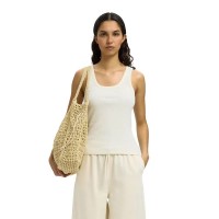 тениска,мъжки,тениски,дамски,тениски,selected,anna,sleeveless,t,shirt,white,(snow,white)