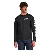 тениска,мъжки,тениски,дамски,тениски,alpinestars,trackside,long,sleeve,t,shirt,black,(black,white)