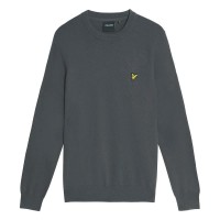 блуза,мъжки,пуловери,lyle,&,scott,kn2110vc,sweater,grey,(shadow)