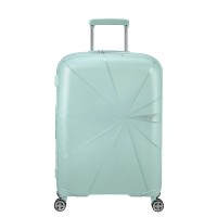 куфари,american,tourister,starvibe,spinner,67,expandable,70,77l,trolley,bag,green,blue,(metallic,surf,blue)