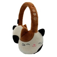 слушалки,слушалки,squishmallows,cam,wireless,earphones,brown,white,(blue)