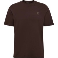 тениска,мъжки,тениски,дамски,тениски,hummel,pulse,short,sleeve,t,shirt,brown,(after,dark)